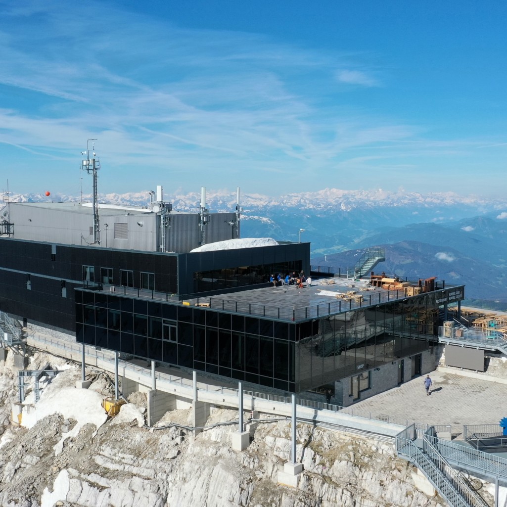 Bergstation Dachstein Gondel auf 2.700 Meter © Schladming-Dachstein | Prugger