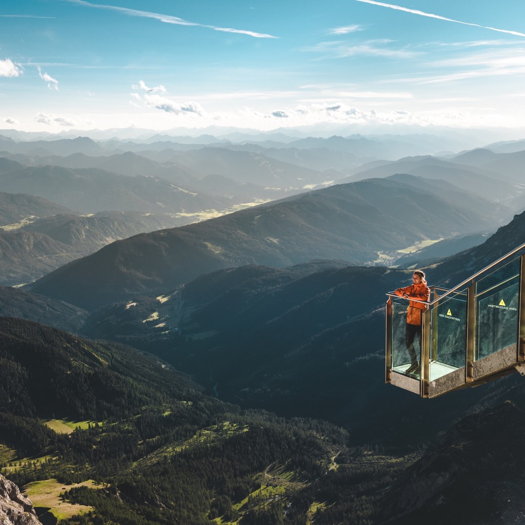 Treppe ins Nichts © Schladming-Dachstein | Mathäus Gartner