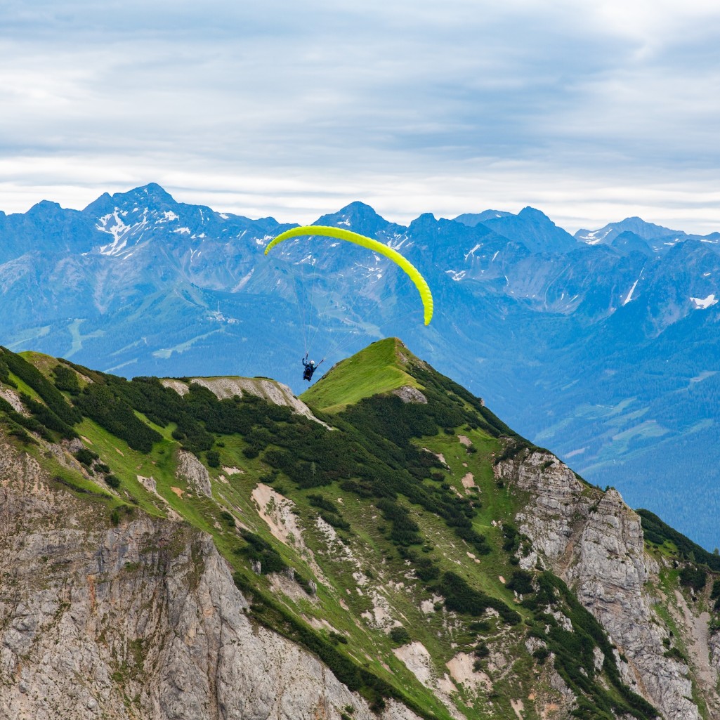 Paragleiten über der Ramsau © René Eduard Perhab