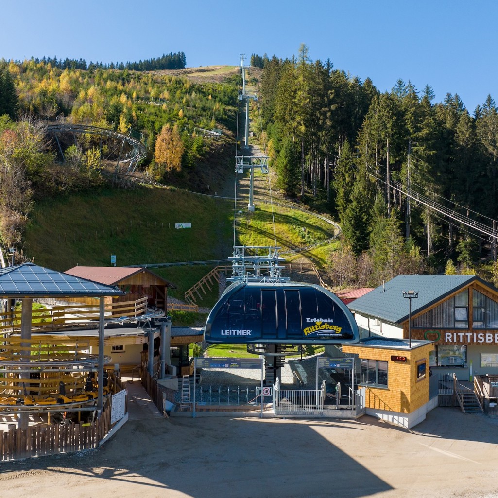 Rittisberg Coaster und Talstation © Erlebnis Rittisberg | HP Steiner