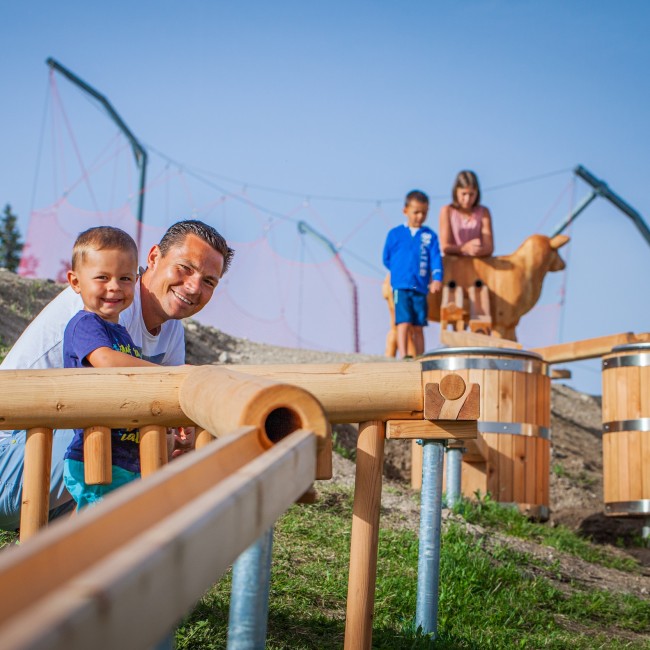 Kugelbahn im Hopsiland © René Perhab