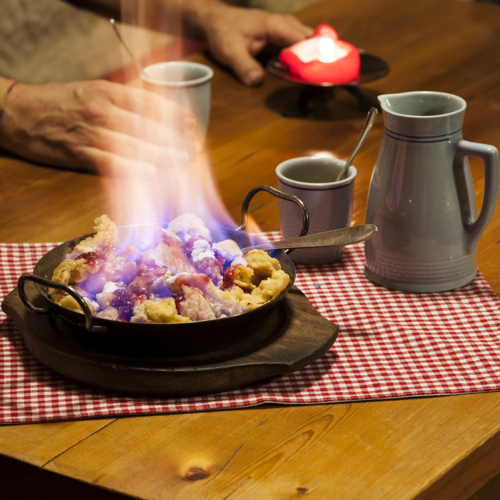 Flambierter Kaiserschmarrn © Erlebnis Rittisberg | HP Steiner
