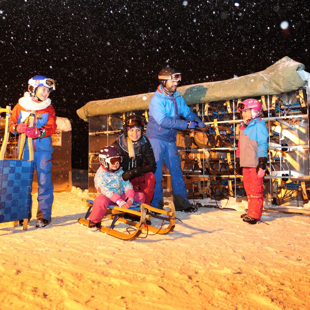 Nachtrodeln am Rittisberg © Erlebnis Rittisberg | HP Steiner